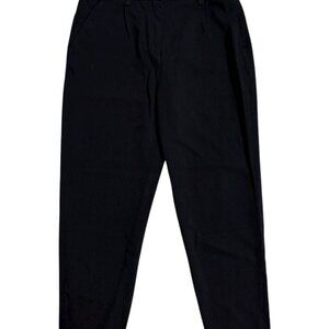 AKRIS Punto Textured Ribbed Black Pants (6)